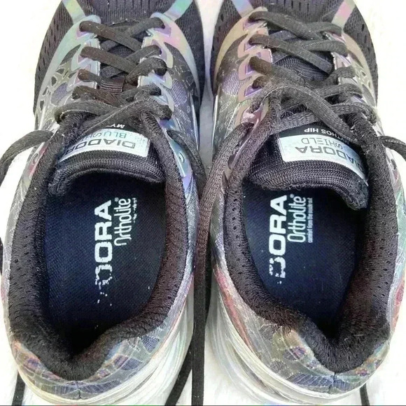 Diadora Blu Shield Mythos Hip Metallic Athletic Running Sneakers Size 7 - Picture 15 of 16